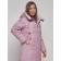 Coat insulated winter female, size 44, purple color