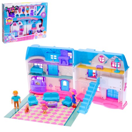House "World of Pules" with accessories, light, sound