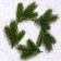 Decor "spruce spray", set of 5 pcs., Size 1 pc. - 12 × 9 cm