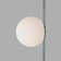 DK5550-BK Belty Orb lamp with D150MM H147MM 48V 100 ° 4000K IP20 Black Plastic