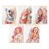 Notebook 48 sheets, in a cage, "angels", cover coated cardboard, twin-lak, UV-lak, 5 designs, mix