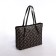 Women's bag on the zipper David Jones, brown color