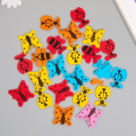 Decor for creativity EVA "insects" set 12 g 13x15 cm