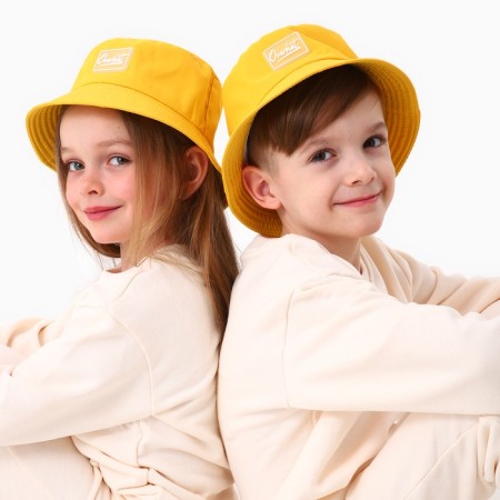 Panama children's for a boy yellow color, rr 48-50-8