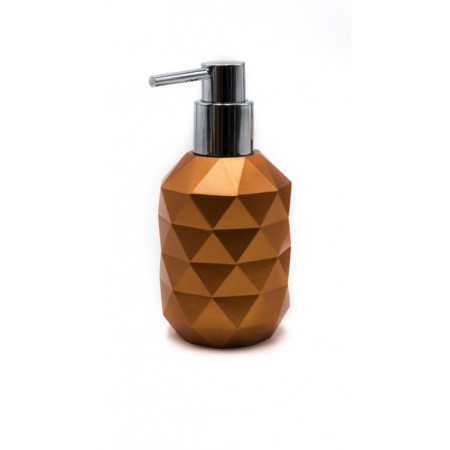 Joyce liquid soap dispenser, Copper metallic color