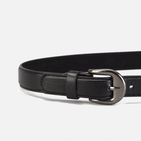 Building belt, width 2 cm, screw, buckle metal, black color-1
