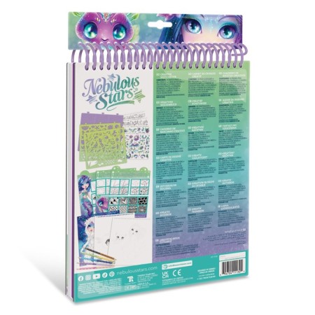Coloring for girls Nebulous Stars Nenuphia-1