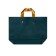 Pact with a loop handle green 35 x 25 x 8 cm 80 μm