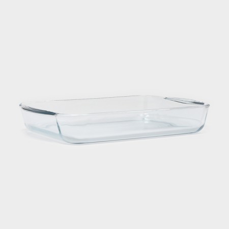 Form for baking and baking of heat -resistant glass, 3.85 liters, rectangular-2