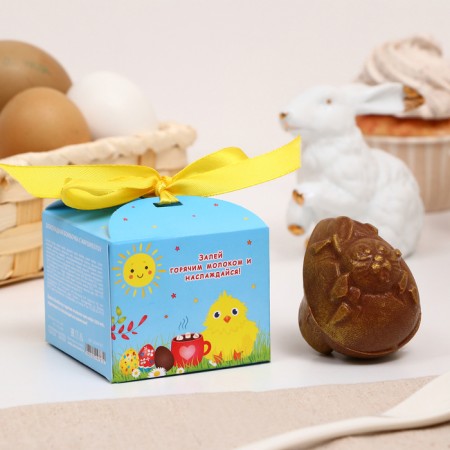 Chocolate bomb with marshmallow "Chickens" 35 g-1