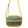 Cross-Bodi bag, lightning department, yellow color