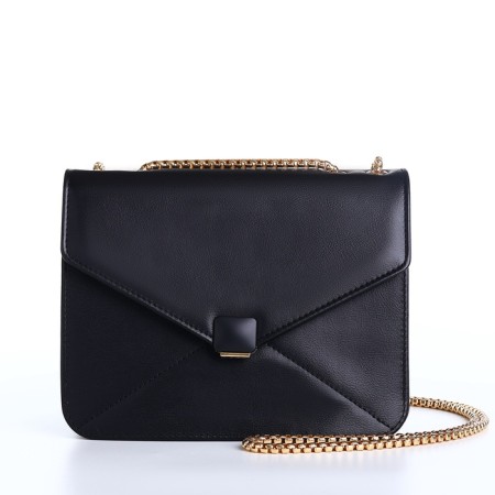 Female bag on a magnet, small size, black color-7