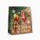 Craft vertical package “Happy New Year”, Christmas tree toys, Ml 23 x 27 x 11.5 cm, New Year