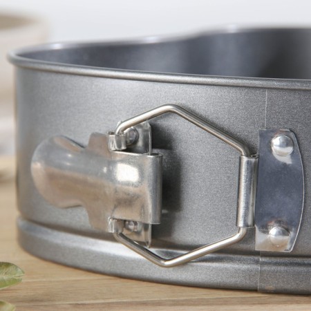 The form for baking the share "Elin. Heart ", 19.5 × 18 × 7 cm, removable bottom, anti -stick coating, gray color-3