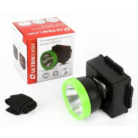 LEDLE LED53762 1LED 0.5W 1 mode 3xr6 plastic. Chern. Ultraflash14254