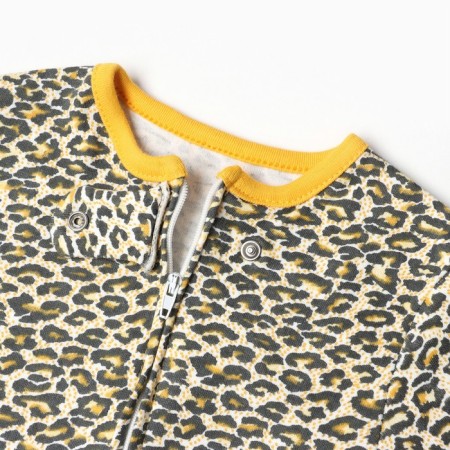 Combineson children's (3 pcs.), Orange/leopard/white color, height 86 cm-2