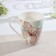 Porcelain share mug "Butterfly", 280 ml