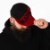 Men's cap with a direct visor "Negativ", river 56
