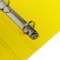Folder on 4 rings A4, Erichkrause Accent, 35 mm, 1750 μm, black/yellow