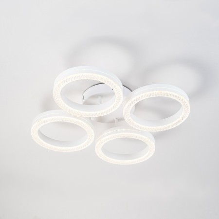 Ceiling light ESCADA, 10282/4LED. 1x60W, LED, 4200LM, 3000/4000/6000K, 515x515x100 mm, white/transparent color-2