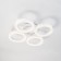 Ceiling light ESCADA, 10282/4LED. 1x60W, LED, 4200LM, 3000/4000/6000K, 515x515x100 mm, white/transparent color