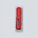 Perfume atomizer, with a sprayer, 10 ml, red color