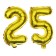 Шар фольгированный 16" «25 лет», цвет золотой