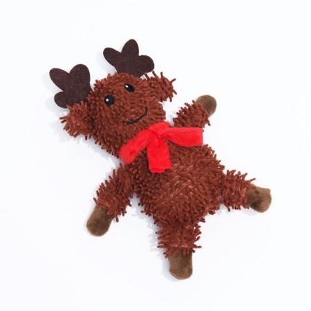 Soft toy for dogs "deer" with a squeak, 26 x 18 cm-2