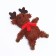 Soft toy for dogs "deer" with a squeak, 26 x 18 cm