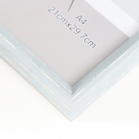 Photo frame Plastic format A4 "Scandinavia" gray-blue 32x23.5 cm-2