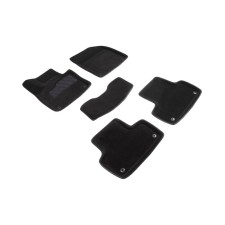3D mats for Volvo XC-60 II, 2017-n, black, set