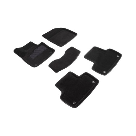 3D mats for Volvo XC-60 II, 2017-n, black, set