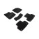 3D mats for Volvo XC-60 II, 2017-n, black, set