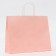 Craft pink package, round handle, 31.5 x 25 x 11.5 cm, 120 g