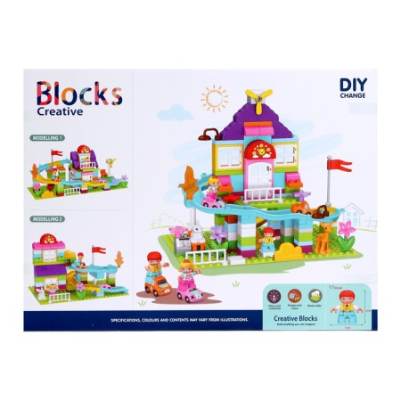 Design "Funny Villa", 2 assembly options, 126 parts-6