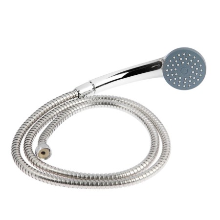 Bath mixer RMS SL71-143, two-wound, long spout, shower watering can and hose, chrome-3