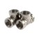 The tee of Zein, 1/2 ", internal thread, stainless steel, packing 2 pcs.