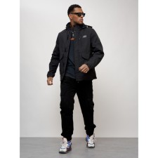 Sports male jacket, size 56, black color