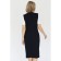 Dress with a deep neckline, size 44