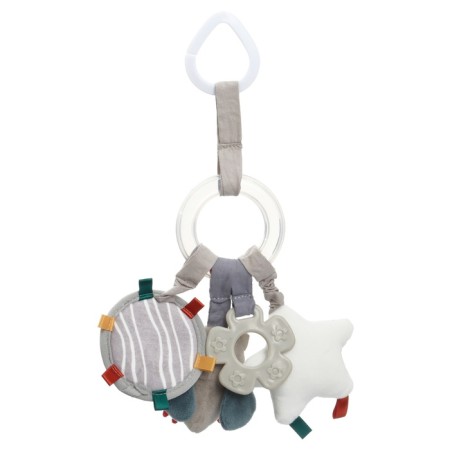 Suspension - rattle “Owl”, gap., The squeak, rustling, on a crib, stroller, crumb me-12