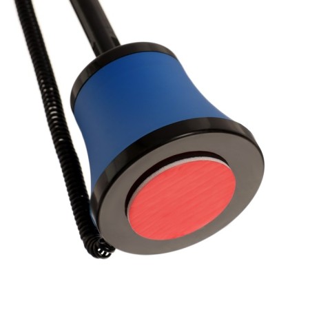 Pen on the stand N1, the oil base, on the spring, the case is black and blue, blue ink blue-6