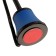 Pen on the stand N1, the oil base, on the spring, the case is black and blue, blue ink blue