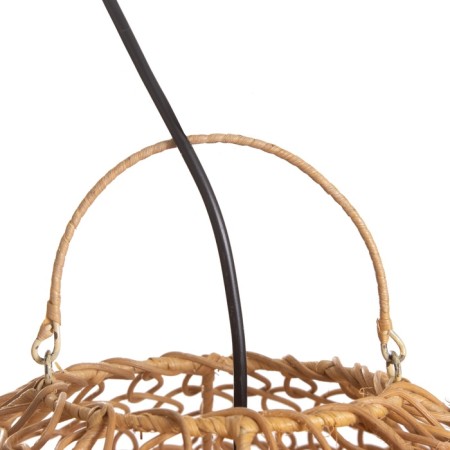 Ceiling lamp from the rattan "Chain", 1 × 120 W, E27, 40 × 40 × 60 cm-3