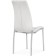 Stool on the metal frame DC2-092-2 Metal/eco-leather, chrome/white 42x61x98 cm