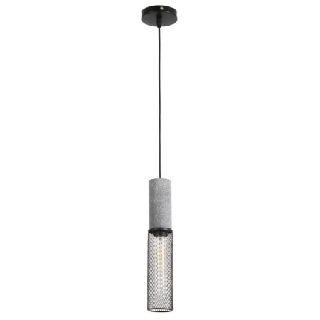Lamp Bayerlux "Satus" E27 40W gray 6x6x33-130 cm