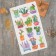 Ethel towel Cacti 40x73 cm, 100% cotton, sarzha 190 g/m2
