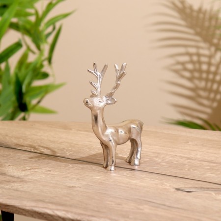 Souvenir "Deer" aluminum 12x6x15 cm-1