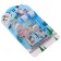 Printing color "animals", set of 3 pcs., Film-flip with 2 nozzles, stamp pillow