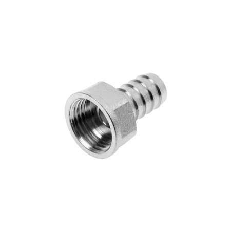 CTM fitting, 1/2 "x 14 mm, internal thread, nickelly brass