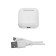 Wireless headphones Luazon i11, TWS, Bluetooth 5.0, 35/300 mAh, sensor, white